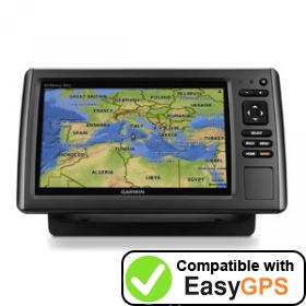 Download your Garmin echoMAP 91sv waypoints and tracklogs for free with EasyGPS