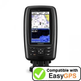 Download your Garmin echoMAP CHIRP 44cv waypoints and tracklogs for free with EasyGPS