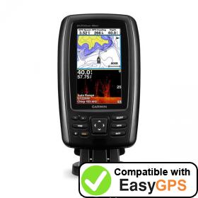 Download your Garmin echoMAP CHIRP 45dv waypoints and tracklogs for free with EasyGPS