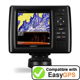 Download your Garmin echoMAP CHIRP 53dv waypoints and tracklogs for free with EasyGPS