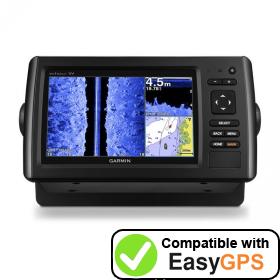 Download your Garmin echoMAP CHIRP 72sv waypoints and tracklogs for free with EasyGPS