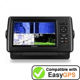 Download your Garmin echoMAP CHIRP 74sv waypoints and tracklogs for free with EasyGPS