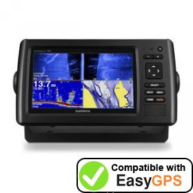 Download your Garmin echoMAP CHIRP 75sv waypoints and tracklogs for free with EasyGPS