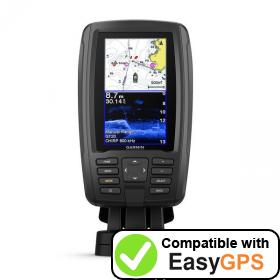 Download your Garmin ECHOMAP Plus 42cv waypoints and tracklogs for free with EasyGPS