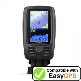 Download your Garmin ECHOMAP Plus 43cv waypoints and tracklogs for free with EasyGPS