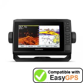 Download your Garmin ECHOMAP Plus 74cv waypoints and tracklogs for free with EasyGPS