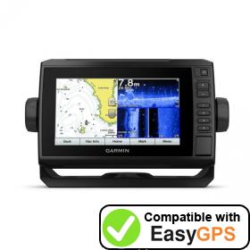 Download your Garmin ECHOMAP Plus 77sv waypoints and tracklogs for free with EasyGPS