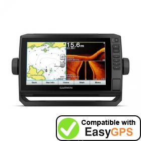 Download your Garmin ECHOMAP Plus 92sv waypoints and tracklogs for free with EasyGPS