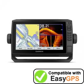 Download your Garmin ECHOMAP Plus 93sv waypoints and tracklogs for free with EasyGPS