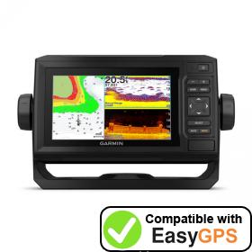 Download your Garmin ECHOMAP UHD 63cv waypoints and tracklogs for free with EasyGPS