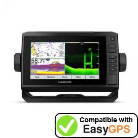 Download your Garmin ECHOMAP UHD 72cv waypoints and tracklogs for free with EasyGPS