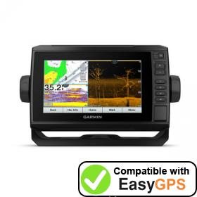 Download your Garmin ECHOMAP UHD 73cv waypoints and tracklogs for free with EasyGPS