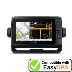 Download your Garmin ECHOMAP UHD 73sv waypoints and tracklogs for free with EasyGPS