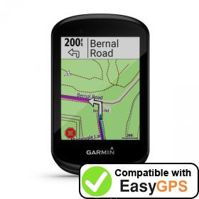 EasyGPS supports the Garmin Edge