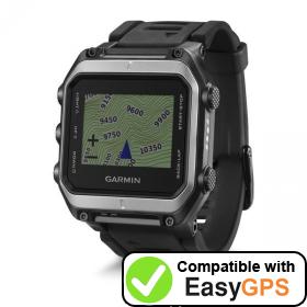 Download your Garmin epix waypoints and tracklogs for free with EasyGPS