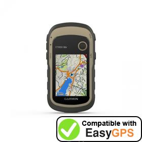 Download your Garmin eTrex 32x waypoints and tracklogs for free with EasyGPS