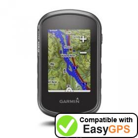 Download your Garmin eTrex Touch 35t waypoints and tracklogs for free with EasyGPS