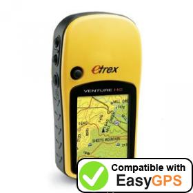 Download your Garmin eTrex Venture HC waypoints and tracklogs for free with EasyGPS