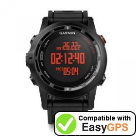 Download your Garmin fēnix 2 waypoints and tracklogs for free with EasyGPS