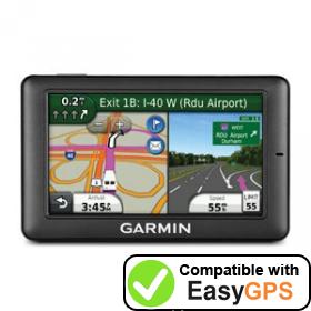 Download your Garmin fleet 590 waypoints and tracklogs for free with EasyGPS