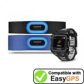 Download your Garmin Forerunner 920XT waypoints and tracklogs for free with EasyGPS