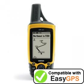 Download your Garmin GPS 60 waypoints and tracklogs for free with EasyGPS