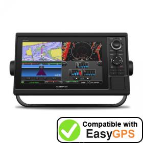 Download your Garmin GPSMAP 1022 waypoints and tracklogs for free with EasyGPS