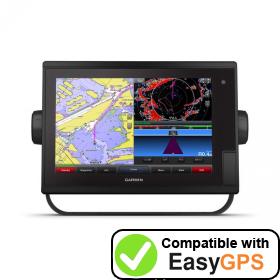 Download your Garmin GPSMAP 1222 Touch waypoints and tracklogs for free with EasyGPS