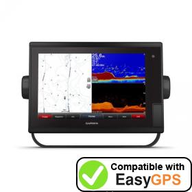 Download your Garmin GPSMAP 1222xsv Touch waypoints and tracklogs for free with EasyGPS