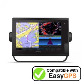 Download your Garmin GPSMAP 1242 Plus waypoints and tracklogs for free with EasyGPS