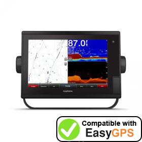 Download your Garmin GPSMAP 1242xsv Touch waypoints and tracklogs for free with EasyGPS
