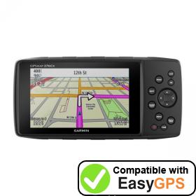 Download your Garmin GPSMAP 276Cx waypoints and tracklogs for free with EasyGPS