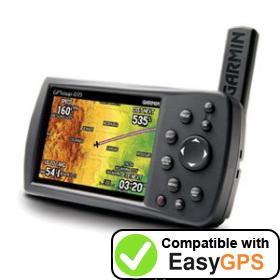 Download your Garmin GPSMAP 495 waypoints and tracklogs for free with EasyGPS