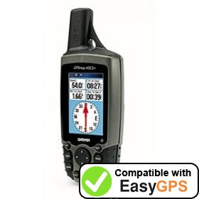 Download your Garmin GPSMAP 60CSx waypoints and tracklogs for free with EasyGPS
