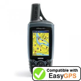 Download your Garmin GPSMAP 60Cx waypoints and tracklogs for free with EasyGPS