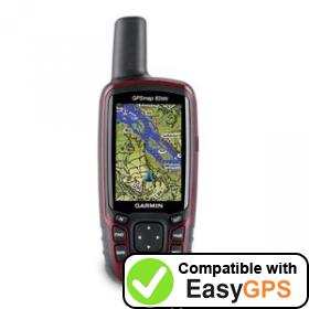 Download your Garmin GPSMAP 62stc waypoints and tracklogs for free with EasyGPS