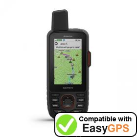 Download your Garmin GPSMAP 66i waypoints and tracklogs for free with EasyGPS