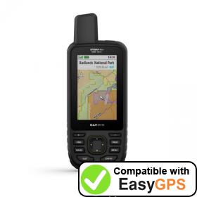 Download your Garmin GPSMAP 66sr waypoints and tracklogs for free with EasyGPS