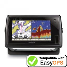 Download your Garmin GPSMAP 721xs waypoints and tracklogs for free with EasyGPS