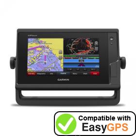 Download your Garmin GPSMAP 722 waypoints and tracklogs for free with EasyGPS