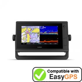 Download your Garmin GPSMAP 722xs Plus waypoints and tracklogs for free with EasyGPS