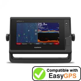 Download your Garmin GPSMAP 722xs waypoints and tracklogs for free with EasyGPS