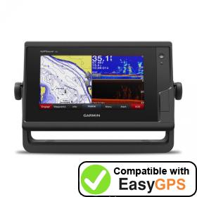 Download your Garmin GPSMAP 742xs waypoints and tracklogs for free with EasyGPS