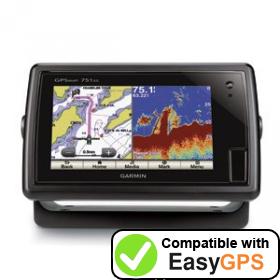 Download your Garmin GPSMAP 751xs waypoints and tracklogs for free with EasyGPS