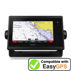 Download your Garmin GPSMAP 7607 waypoints and tracklogs for free with EasyGPS