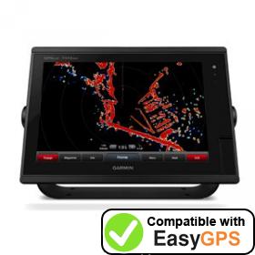 Download your Garmin GPSMAP 7612 waypoints and tracklogs for free with EasyGPS