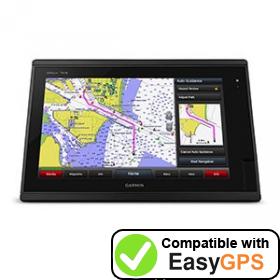 Download your Garmin GPSMAP 7616 waypoints and tracklogs for free with EasyGPS