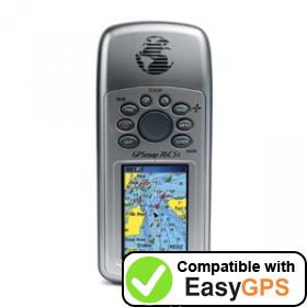 Download your Garmin GPSMAP 76CS waypoints and tracklogs for free with EasyGPS