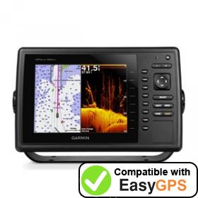 Download your Garmin GPSMAP 820xs waypoints and tracklogs for free with EasyGPS