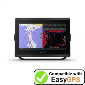 Download your Garmin GPSMAP 8412 waypoints and tracklogs for free with EasyGPS